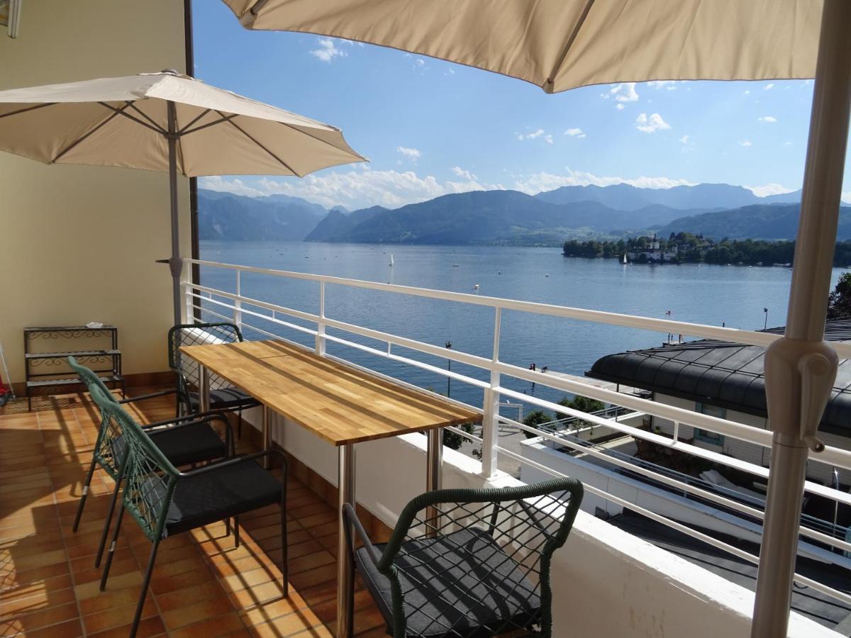 Fantastic Lake And Mountain View, First Row Lakeside Gmunden Exterior photo
